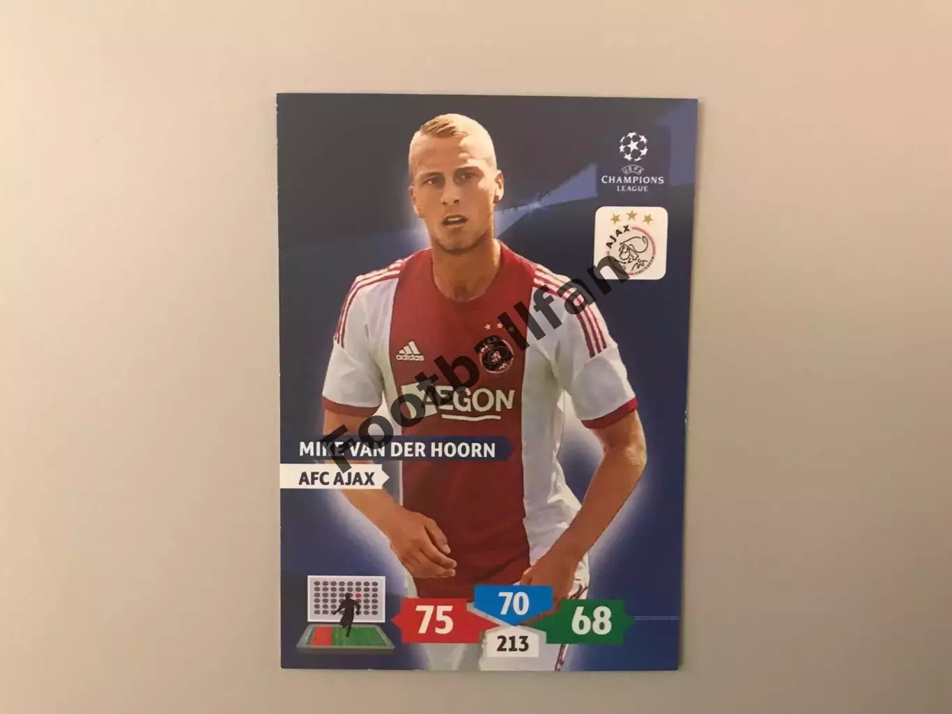 Лига Чемпионов 2013 - 2014 Мике ван дер Хорн Нидерланды ( Аякс Нидерланды )