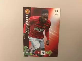 Лига Чемпионов 2012 - 2013 . Данни Уилбэк Франция ( Манчестер Юнайтед Англия )