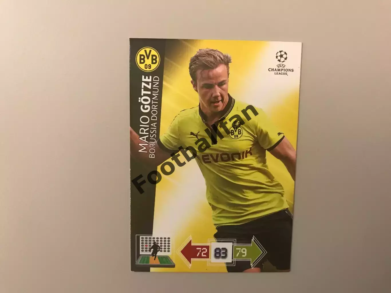 Лига Чемпионов 2012 - 2013 . Марио Гётце Германия ( Боруссия Германия )