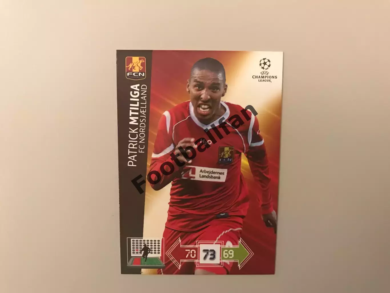 Лига Чемпионов 2012 - 2013 . Патрик Мтилига ( Норшелланд Дания )