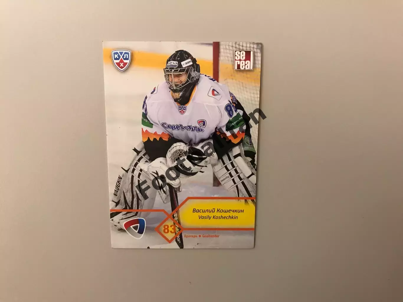 КХЛ . Сезон 2012 - 2013. Василий Кошечкин Россия ( Северсталь Череповец )