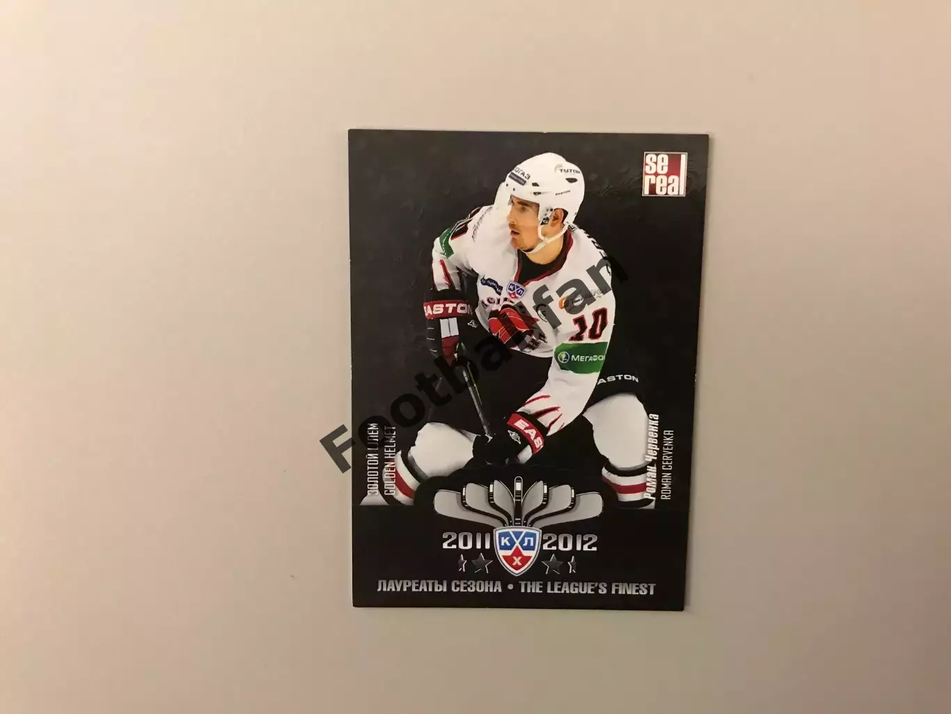 Лауреаты сезона 2011 - 2012 . Роман Червенка Чехия (Авангард Омская область )