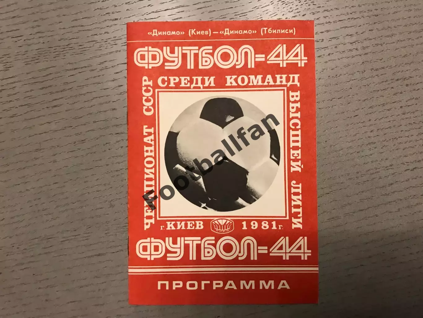 Динамо Киев - Динамо Тбилиси 24.05.1981