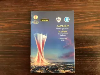 Карабах Агдам , Азербайджан - Днепр Днепропетровск , Украина 06.11.2014