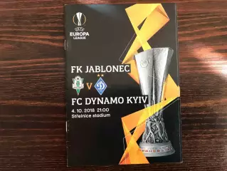 Яблонец Чехия - Динамо Киев , Украина 04.10.2018