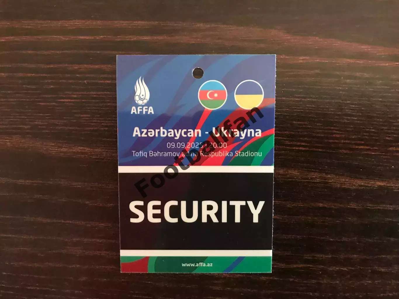 Азербайджан - Украина 09.09.2025