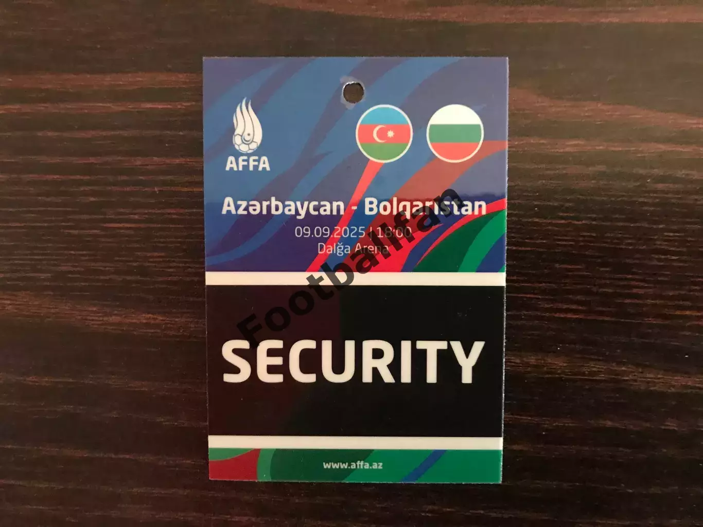Азербайджан - Болгария 09.09.2025