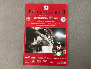 Австрия - Эстония 30.04.1997