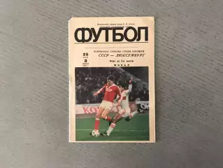 СССР - Люксембург 25.05.1984 Чемпионат Европы среди юношей