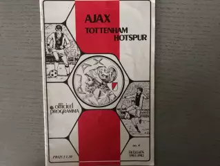 Аякс Амстердам , Нидерланды - Тоттенхэм Хотспур Лондон , Англия 1981