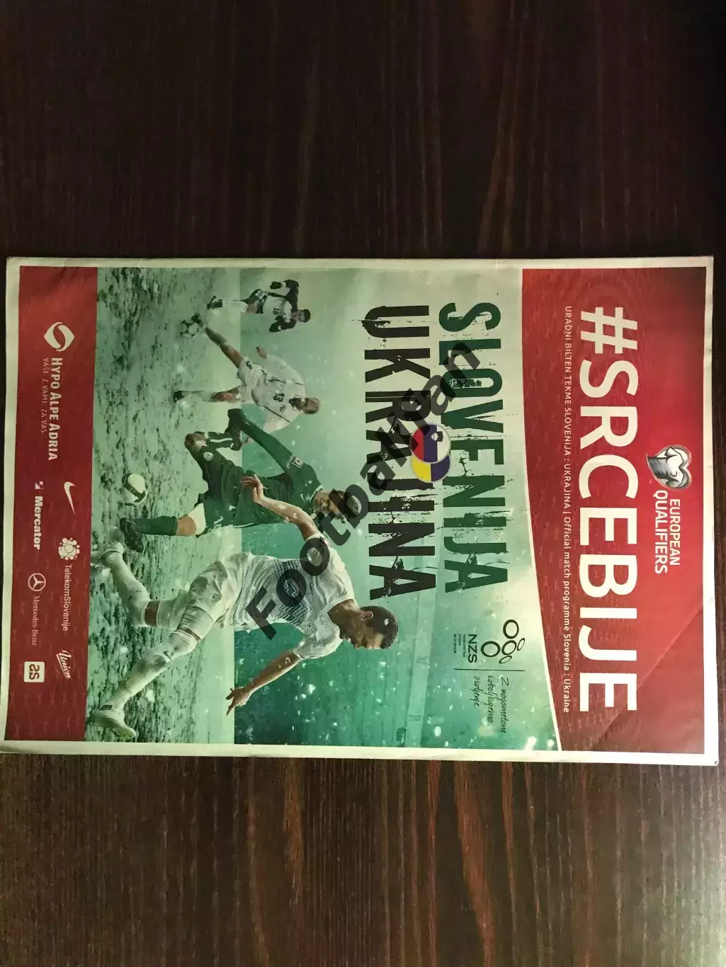 Словения - Украина 17.11.2015