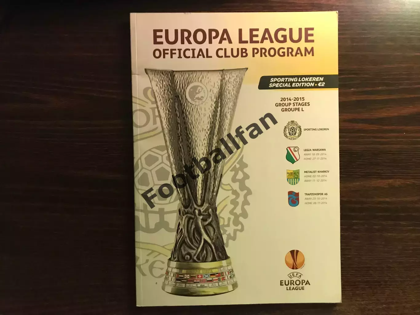 Локерен Бельгия - Металлист Харьков Украина 02.10.2014