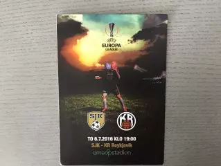 СИК Финляндия - КБ Рейкьявик Исландия 06.07.2016