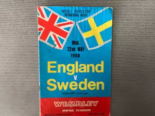 Англия - Швеция 22.05.1968