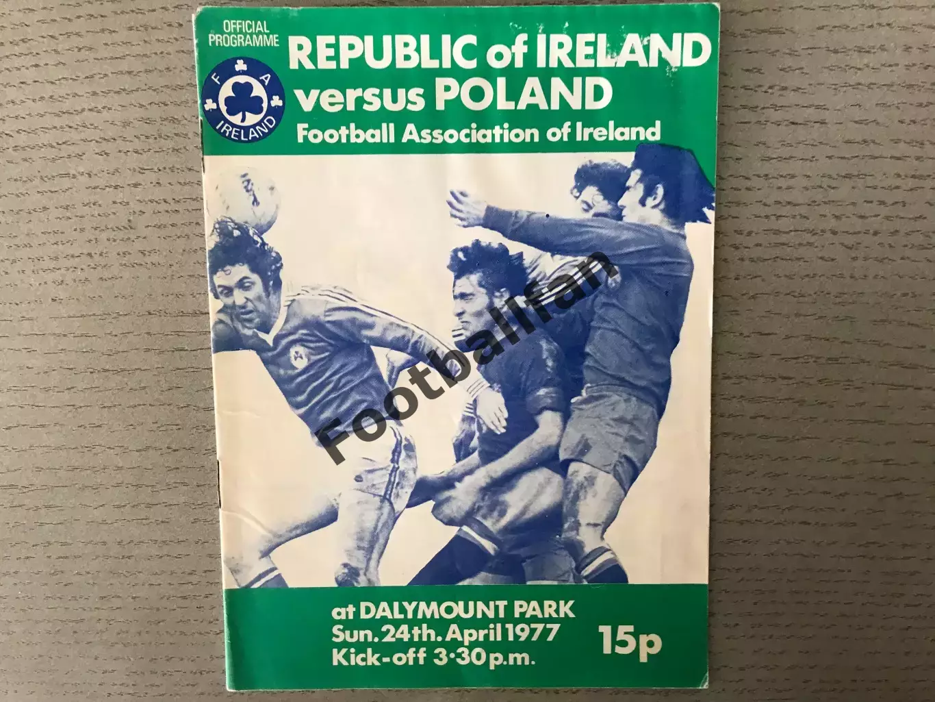 Ирландия - Польша 24.04.1977