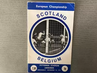 Шотландия - Бельгия 10.11.1971