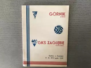 Гурник Забже - Заглембе Сосновец 17.11.1974