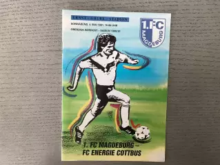 Магдебург - Энергия Коттбус 04.05.1991 чемпионат ГДР