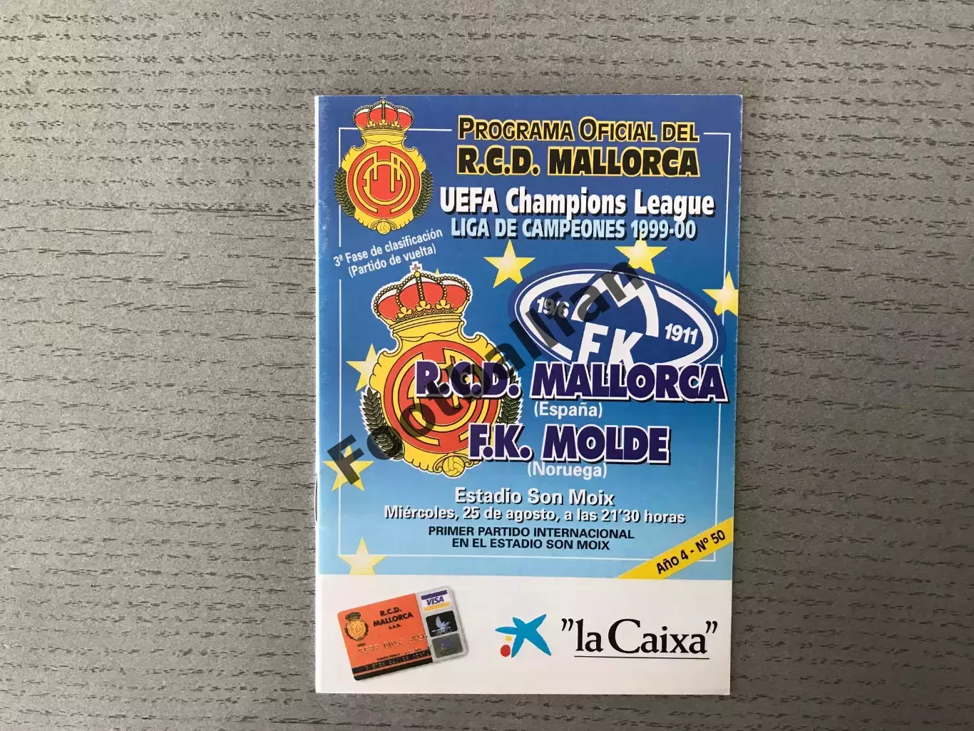 Мальорка Испания - Мольде Норвегия 25.08.1999