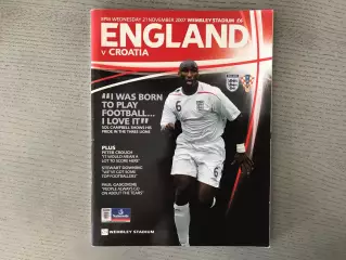 Англия - Хорватия 21.11.2007