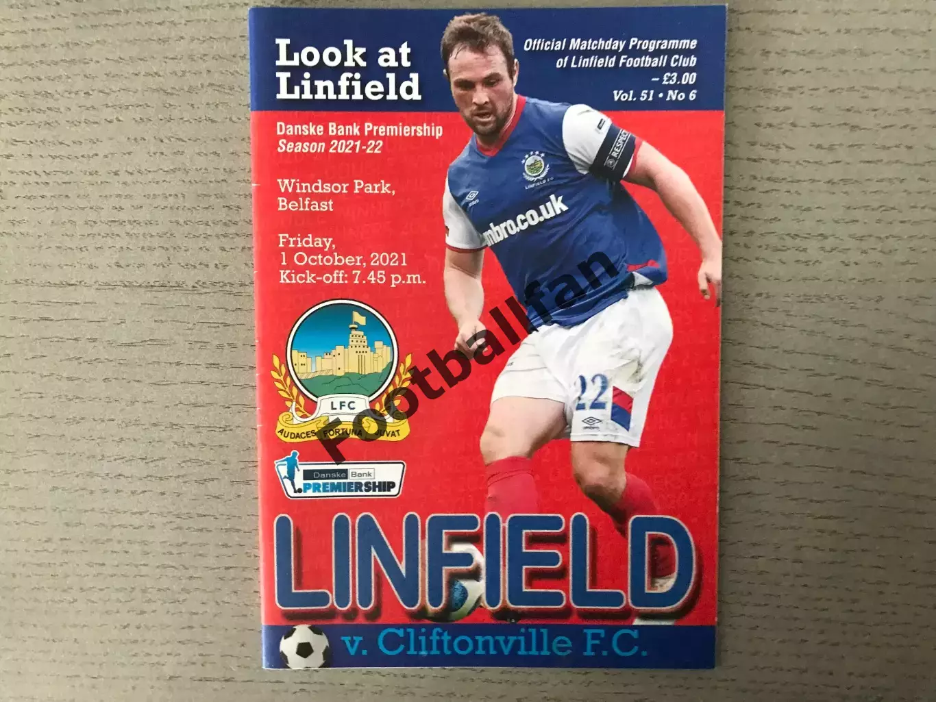 Линфилд Белфаст - Клифтонвилл 01.10.2021