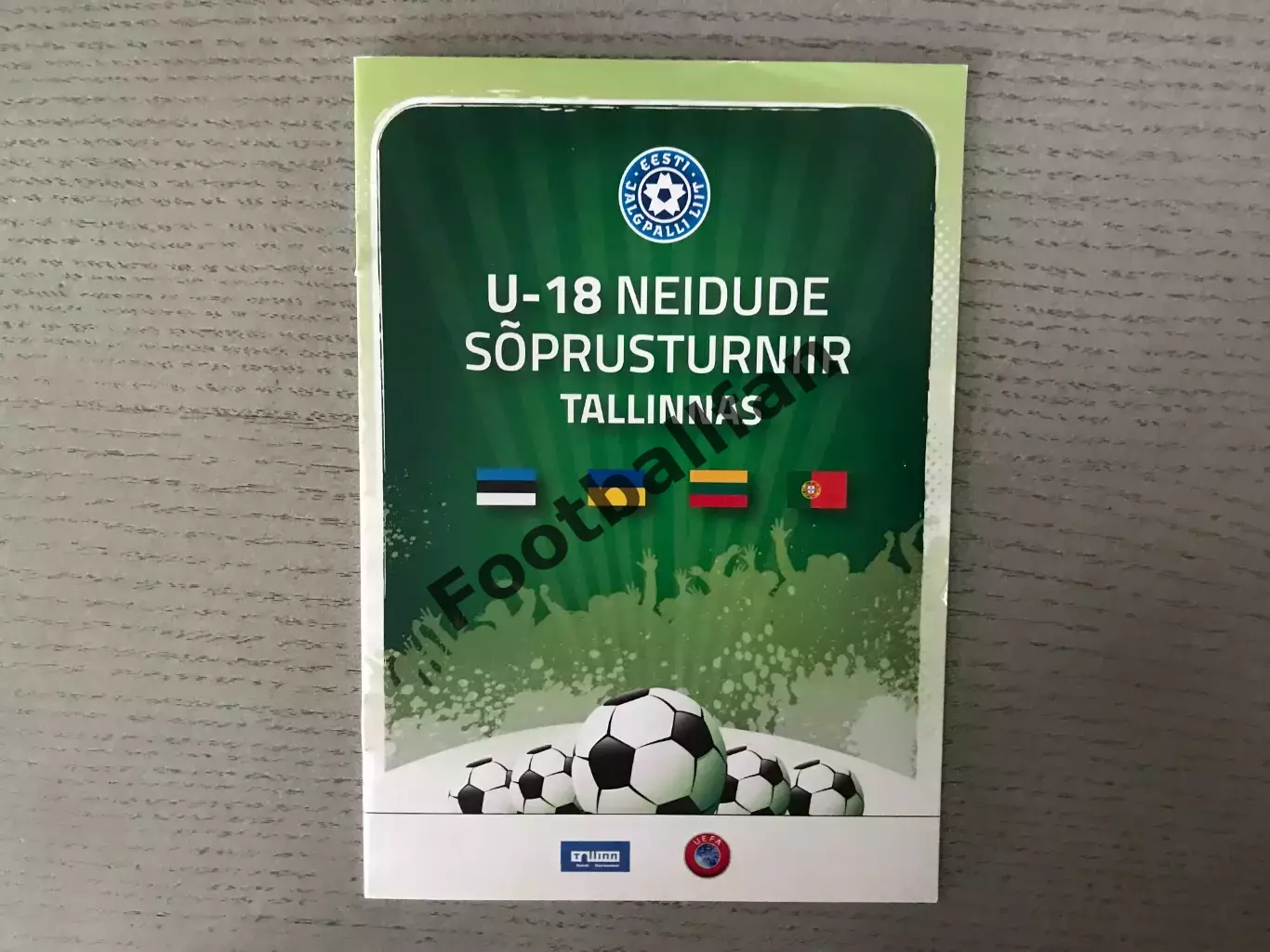 U-18 .Женщины . 2106 . Эстония ( Украина , Литва , Португалия )