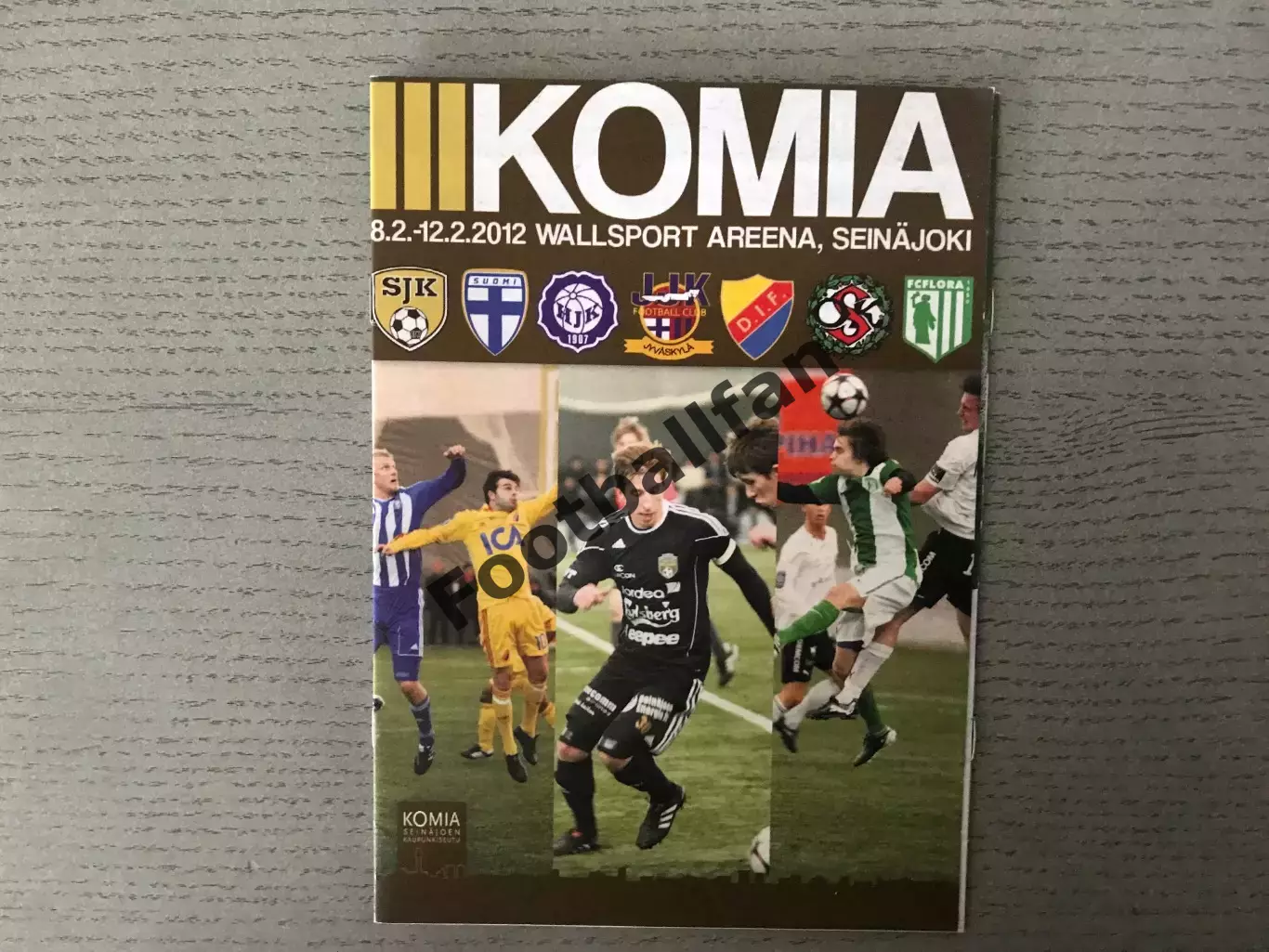 Турнир в Сенайоки ( Финляндия ) . 2012 . С участием Флора Таллинн , Эстония