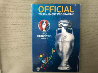 Евро - 2016 год . Франция . Официальная . Англ.язык