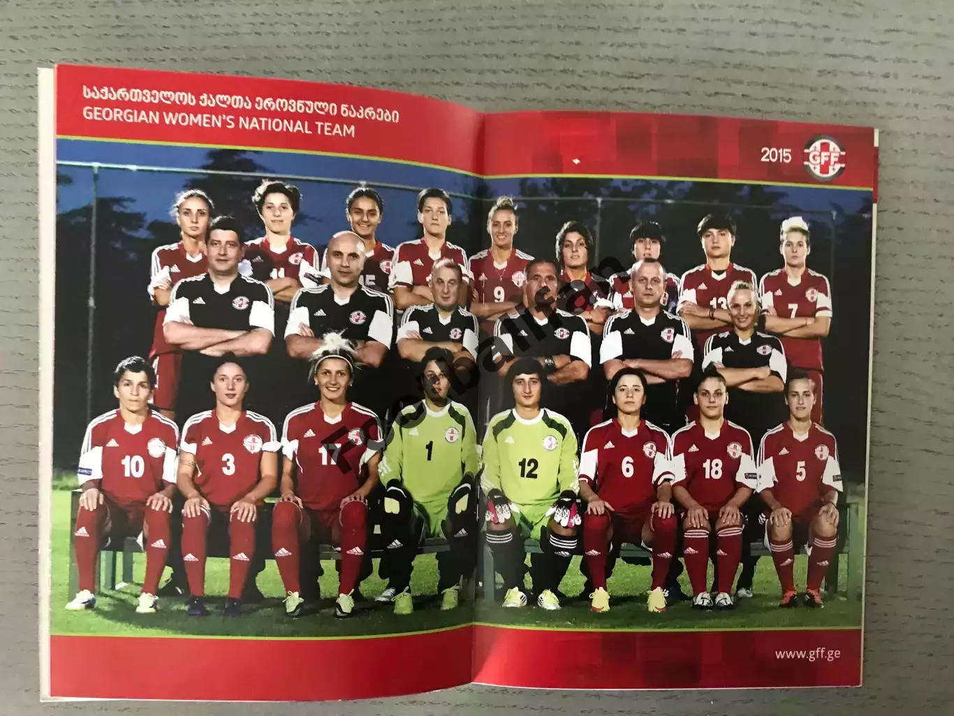 Чемпионат Европы . Женщины . Нидерланды 2017 . Представление сборной Грузии 1