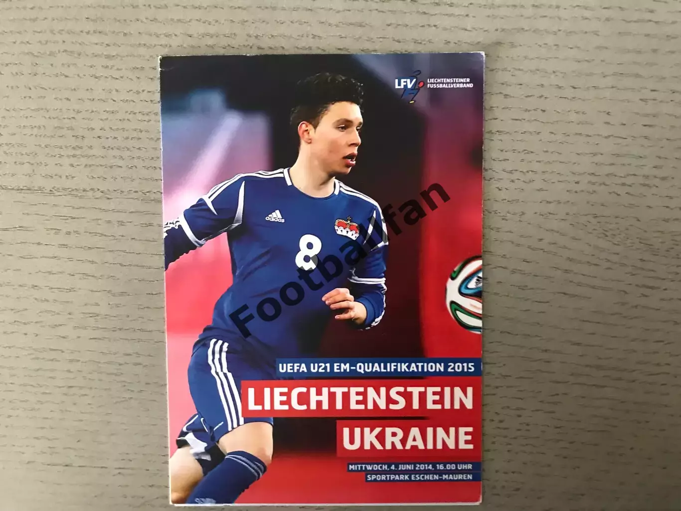 Лихтенштейн - Украина 04.06.2014 U - 21