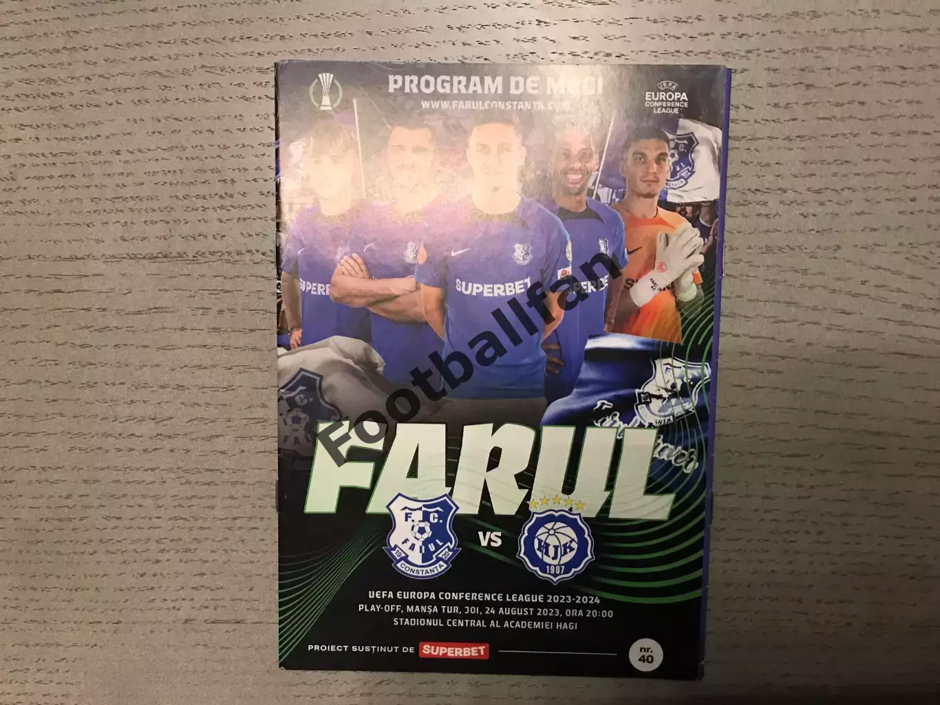 Фарул Констанца , Румыния - ХИК Хельсинки , Финляндия 24.08.2023