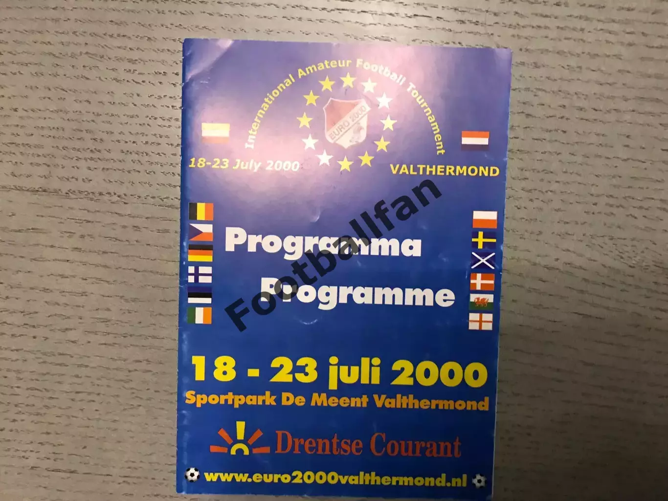 Турнир в Нидерланды . 2000 год . Участники в описании .