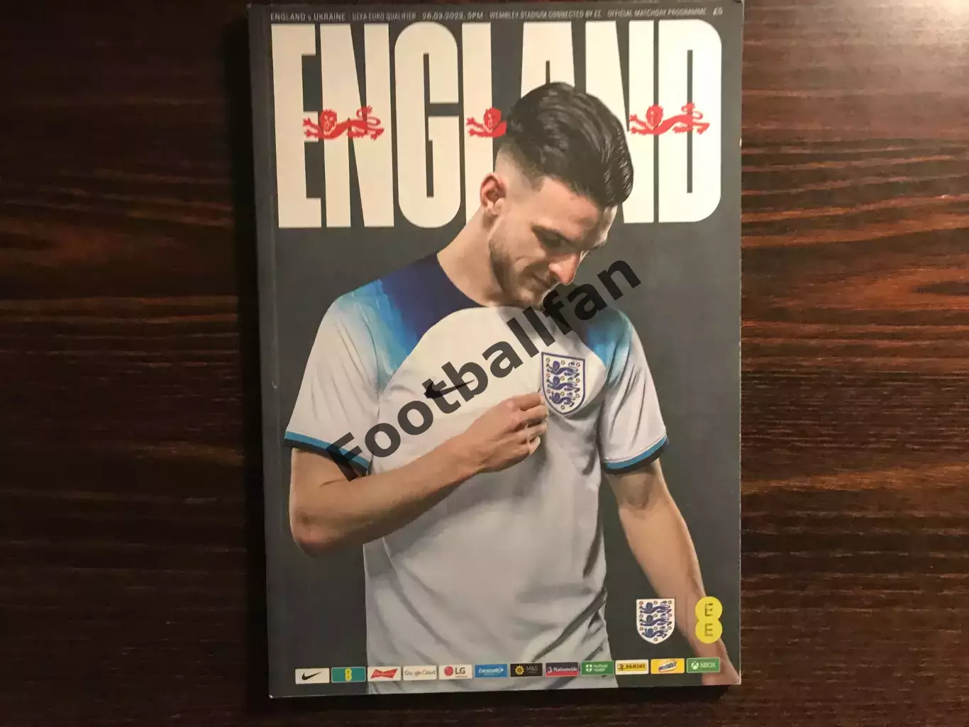Англия - Украина 26.03.2023