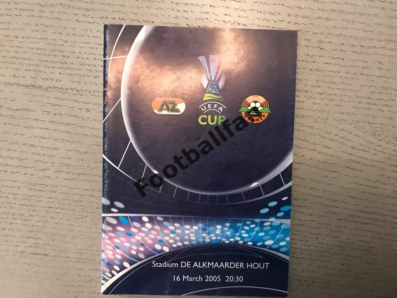 АЗ Алкмаар , Нидерланды - Шахтер Донецк , Украина 16.03.2005