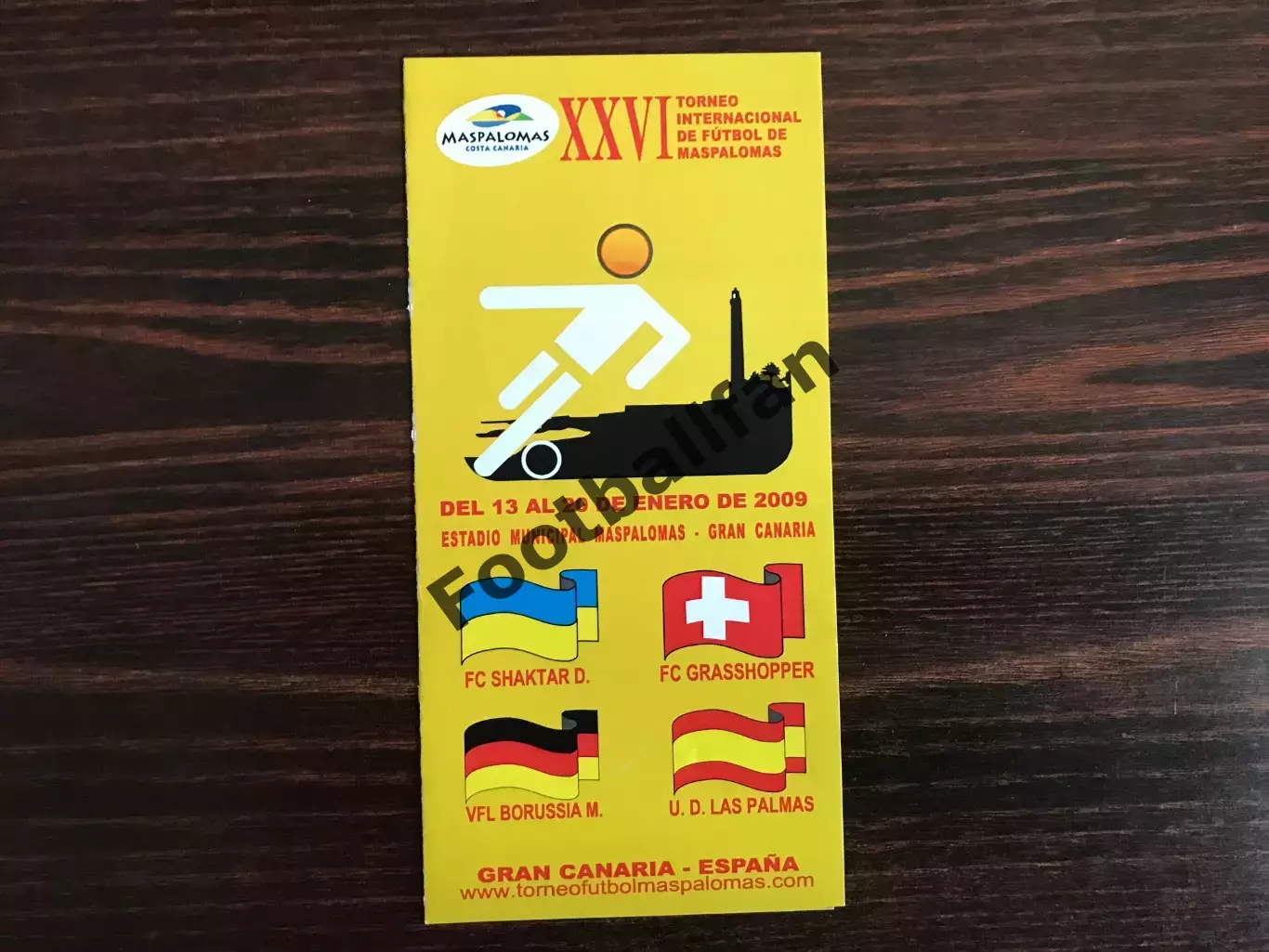 Турнир в Маспаломасе ( Канарские острова , Испания ) 2009 (с уч.Шахтера Донецк )