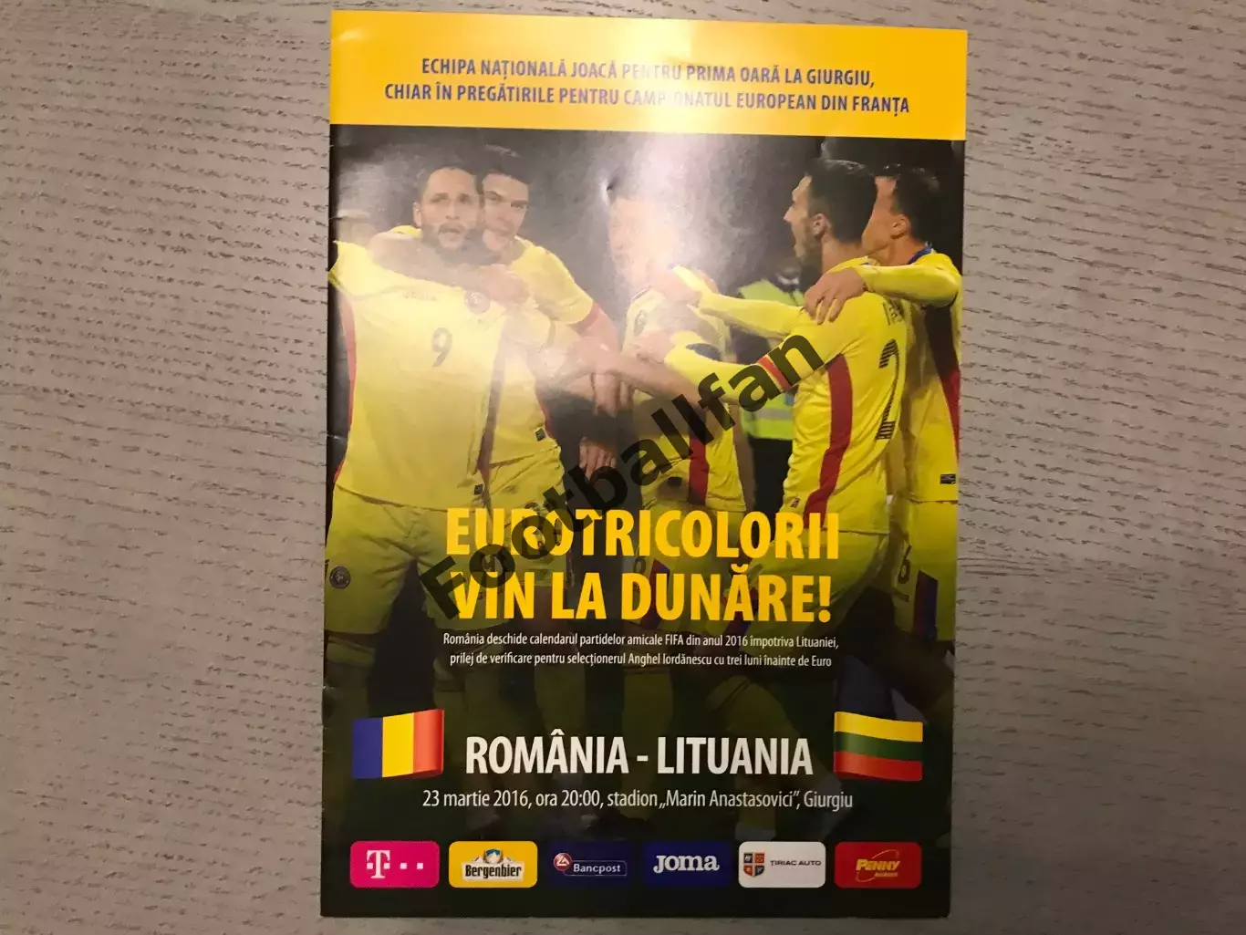 Румыния - Литва 23.03.2016