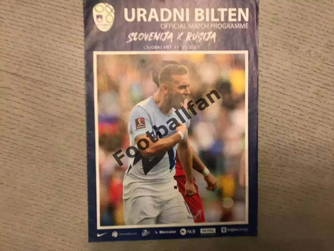 Словения - Россия 11.10.2021