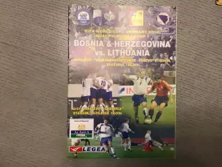 Босния и Герцеговина - Литва 30.03.2005