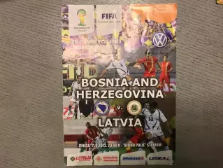 Босния и Герцеговина - Латвия 11.09.2012