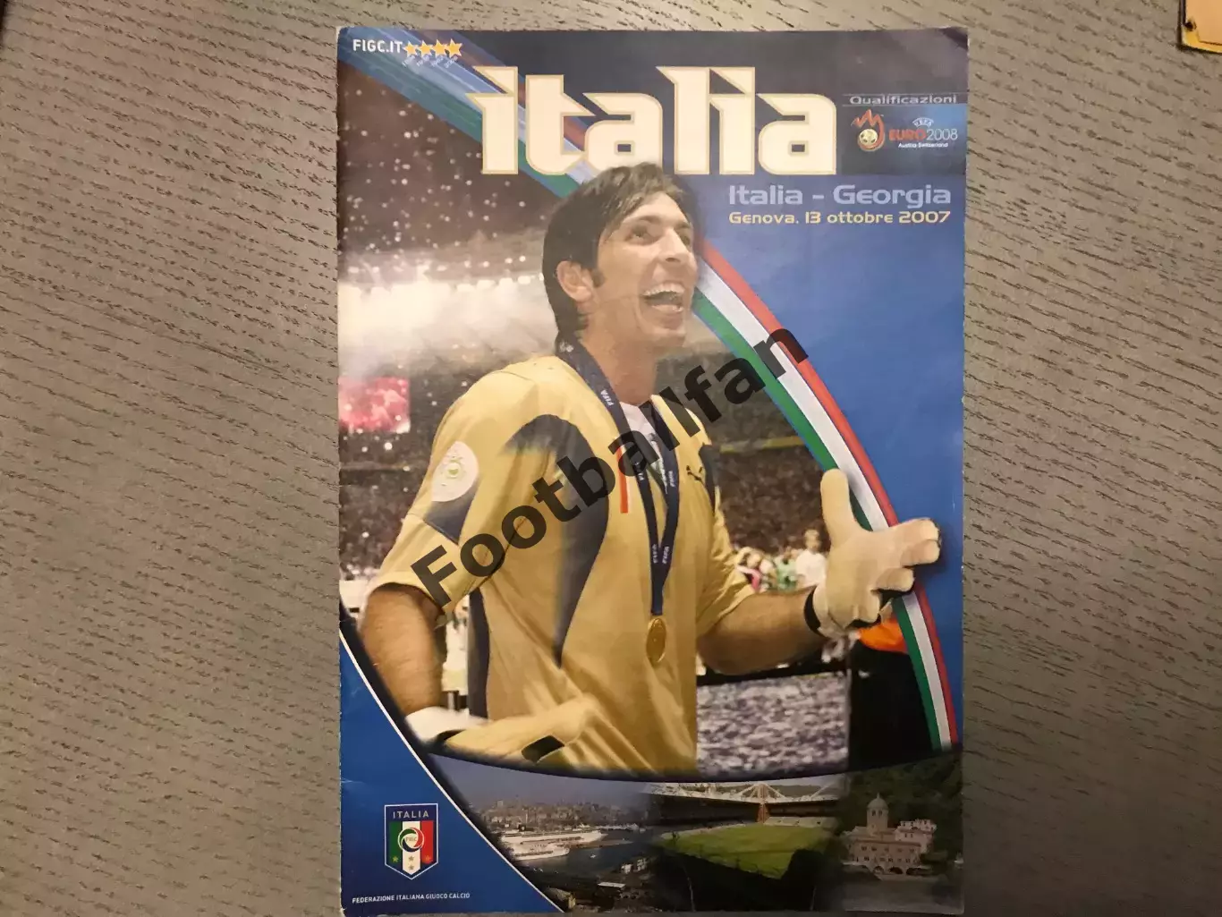 Италия - Грузия 13.10.2007
