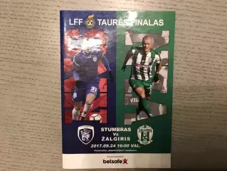 Стумбрас Каунас - Жальгирис Вильнюс Финал Кубка Литвы 24.09.2017