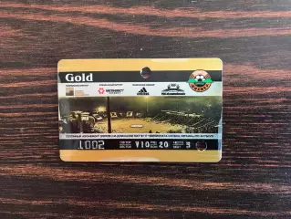 Абонемент . Шахтер Донецк . Сезон 2007 - 2008 г.г. Gold .