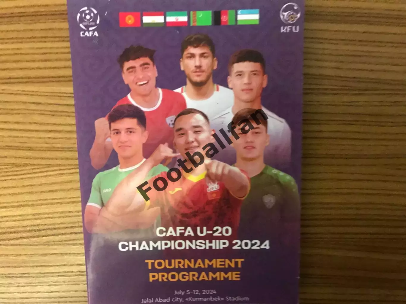 U-20 . 2024 г. Кыргызстан , Таджикистан , Афганистан , Узбекистан , Туркменистан