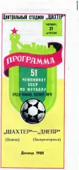 Шахтер Донецк - Днепр Днепропетровск 21.04.1988