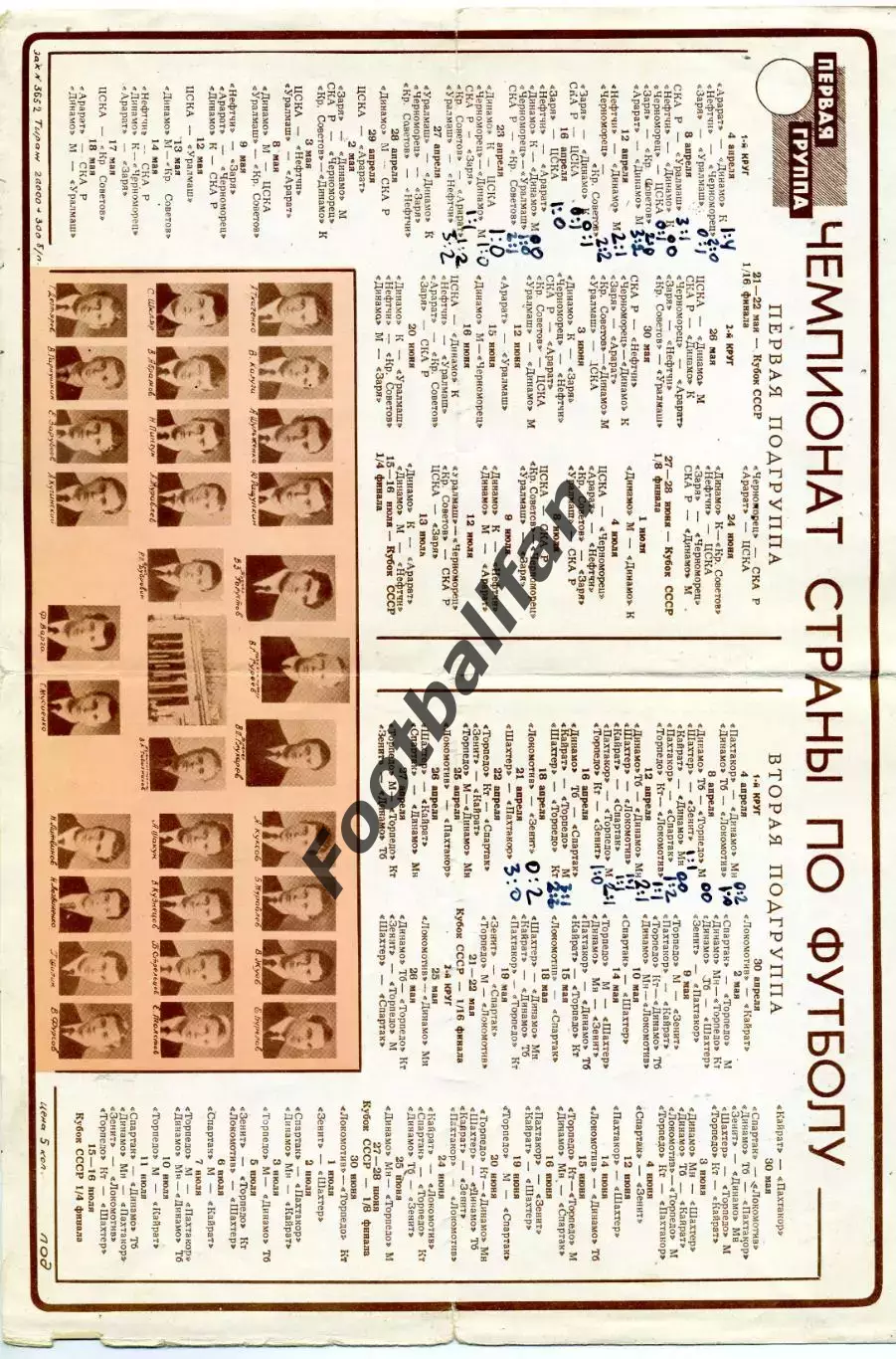 Заря Луганск . 1969 год.