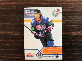 КХЛ . Сезон 2012 - 2013 г.г. Матс Цуккарелло Норвегия ( Металлург Магнитогорск )