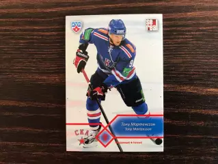 КХЛ . Сезон 2012 - 2013 г.г. Тони Мортенссон Швеция ( СКА Санкт - Петербург )