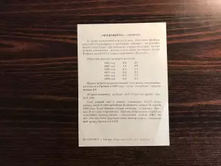 Черноморец Одесса - Арарат Ереван 22.06.1977