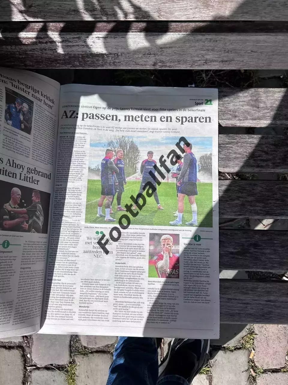 АЗ Алкмаар , Нидерланды - Шахтер Донецк , Украина 16.04.2026 1