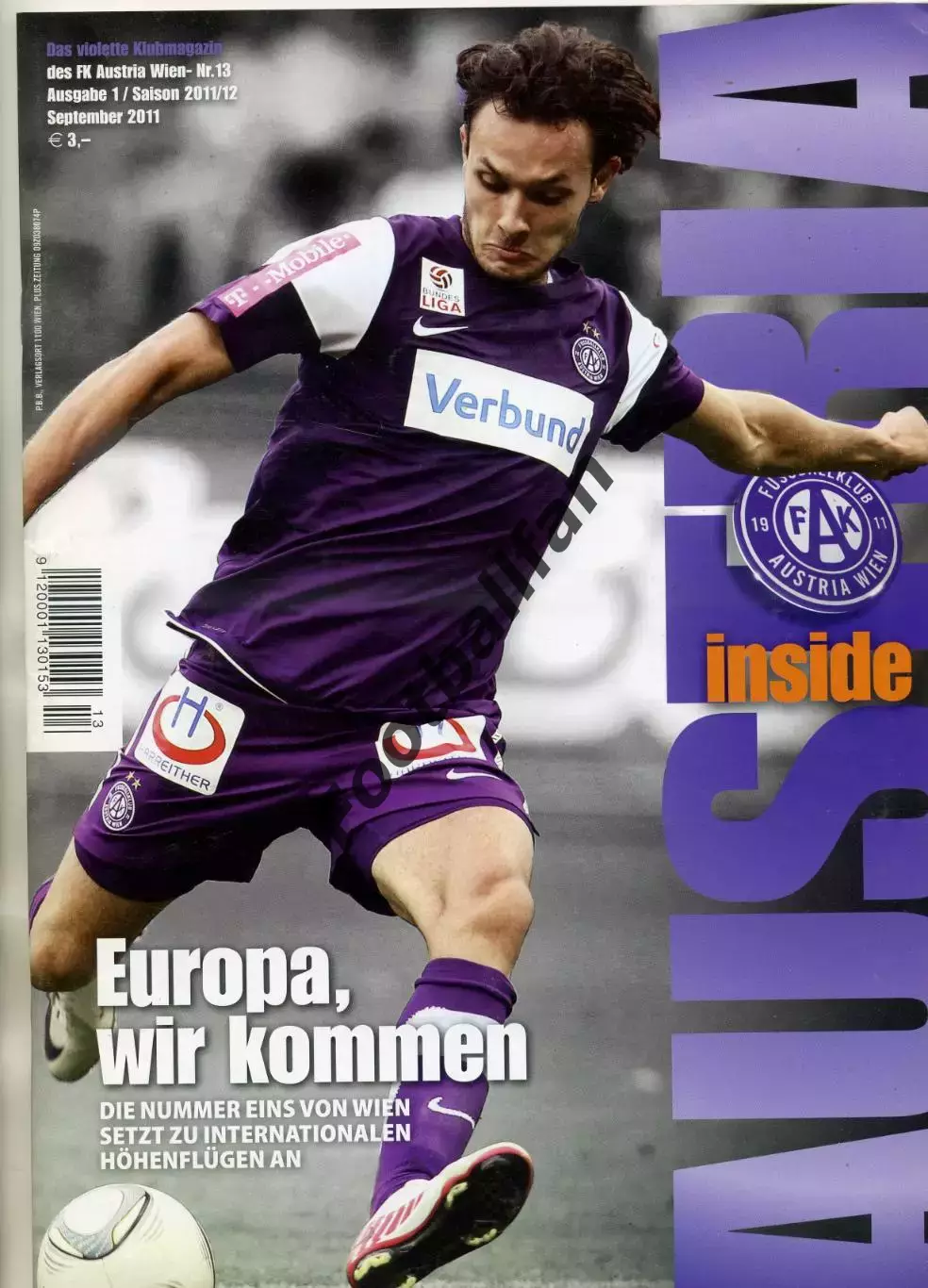 Аустрия Вена 2011 год . Представление группы : Металлист Харьков , АЗ , Мальме